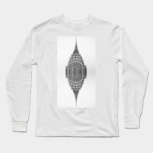 Chrysler Building (refected) Long Sleeve T-Shirt